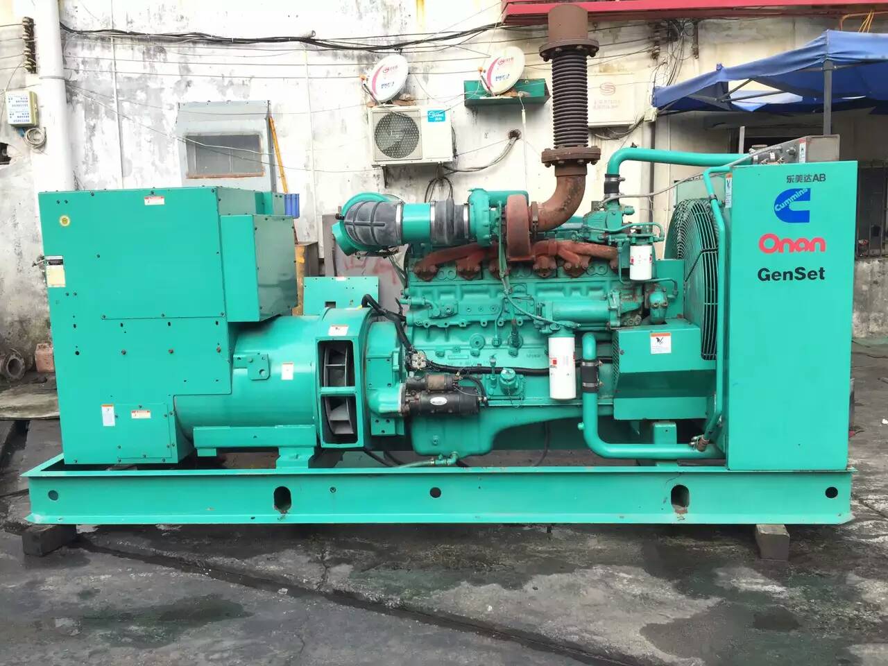 龙岗租赁发电机-柴油发电机不正常冒烟的原因